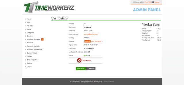 Time Workerz - Work & Earn or Offer a Job