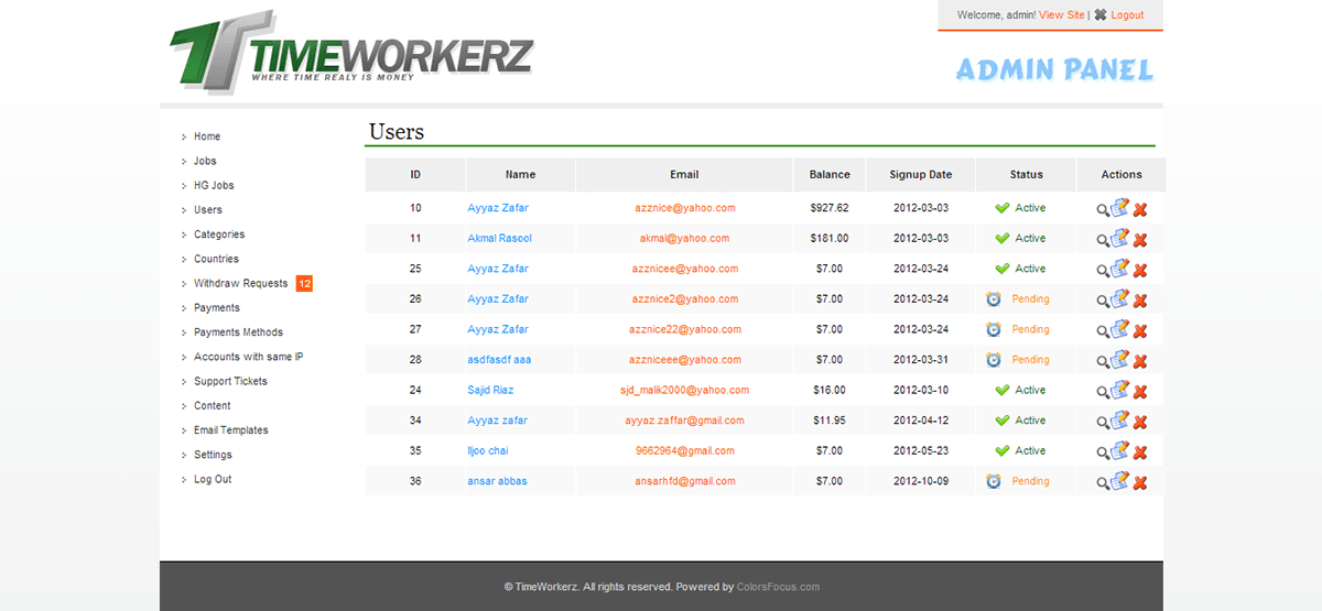 Time Workerz - Work & Earn or Offer a Job