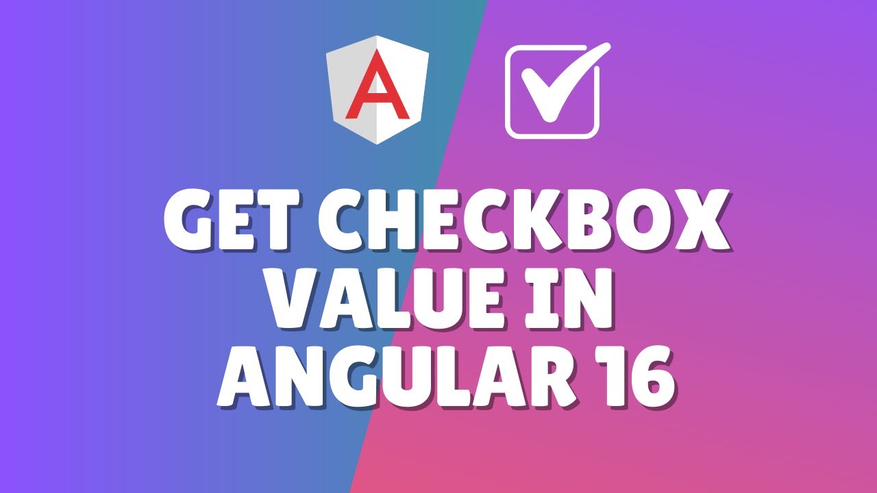 How to get CheckBox value in Angular 16?