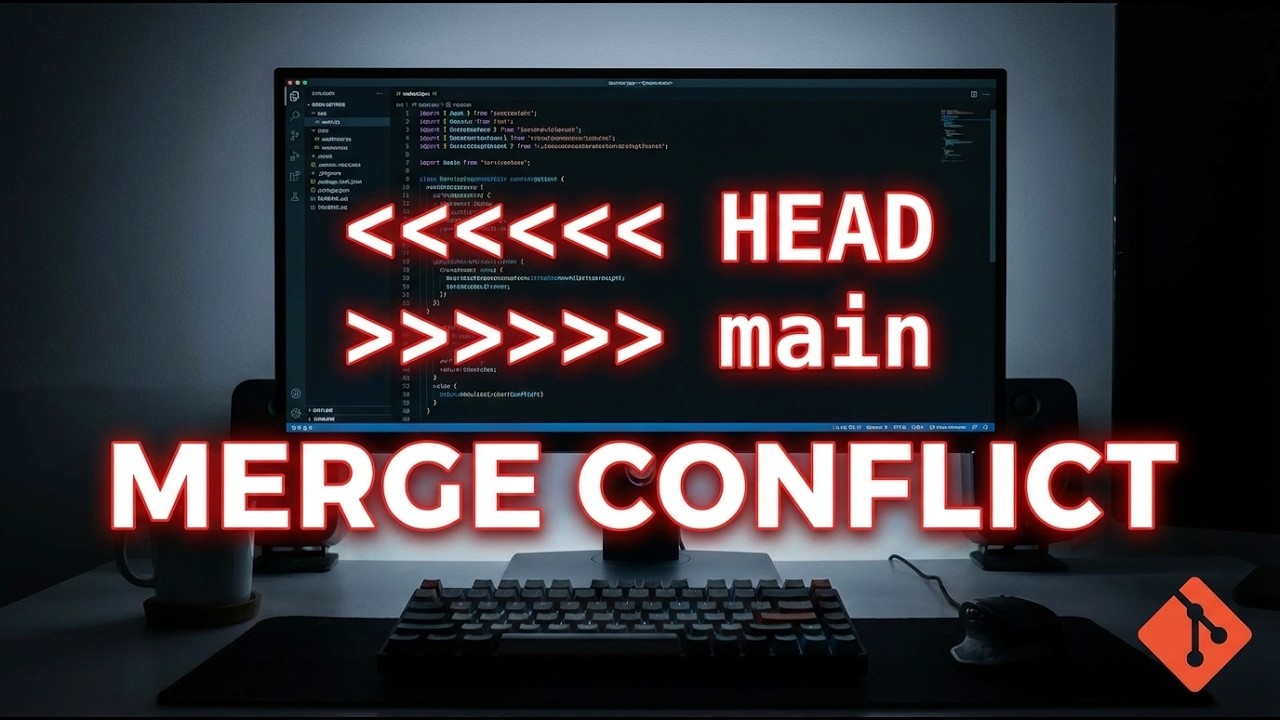 Git Merge Conflicts Explained | Step by Step